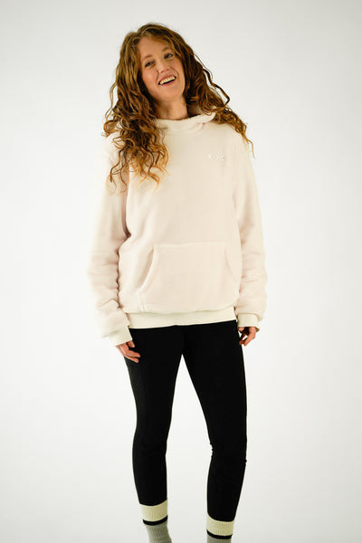 White KO●Z Hoodie