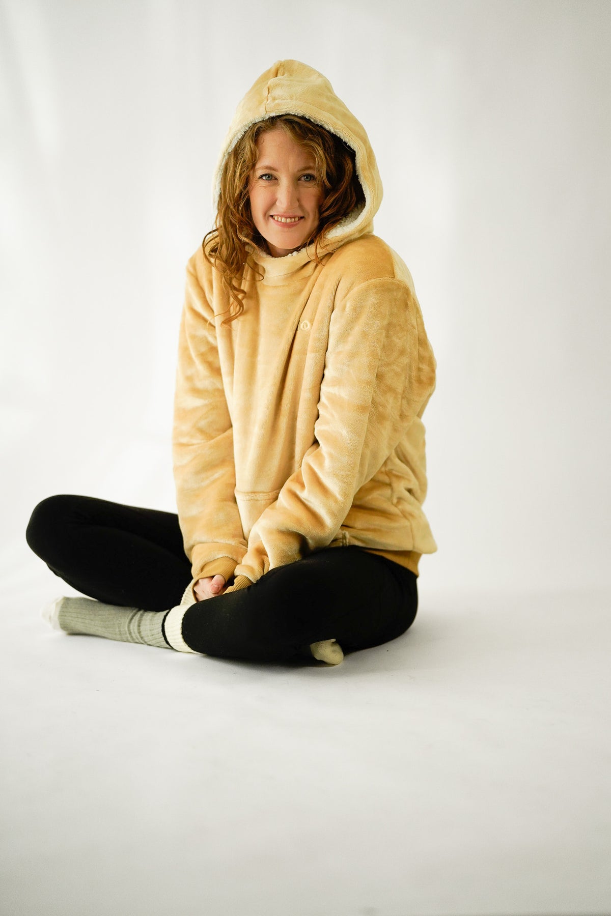 Beige KO●Z Hoodie