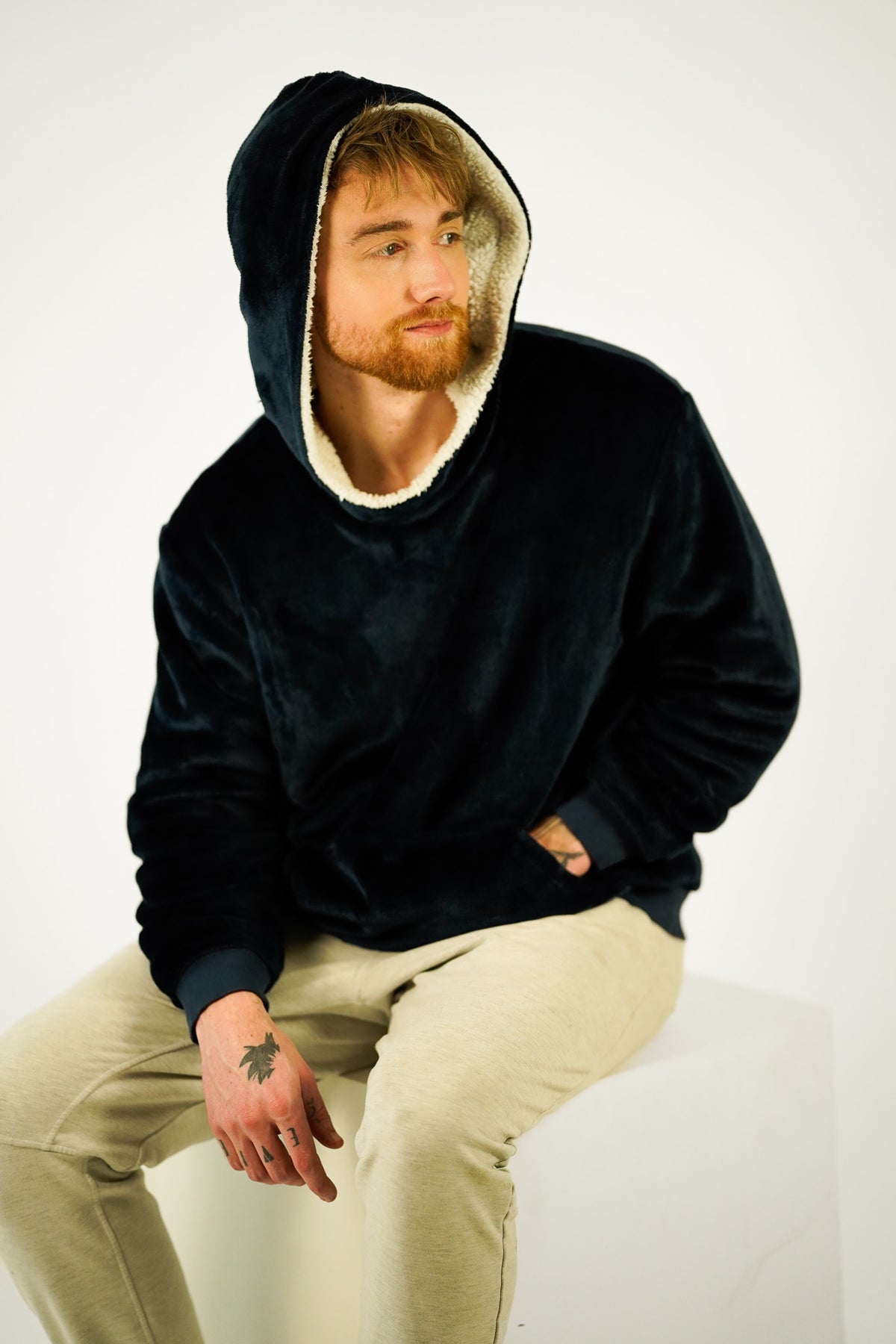 Navy KO●Z Hoodie