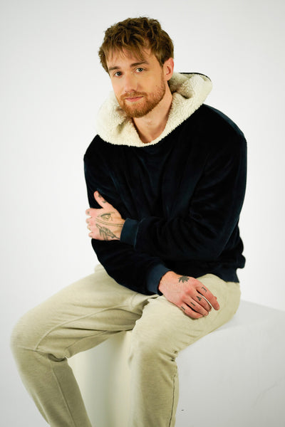 Navy KO●Z Hoodie