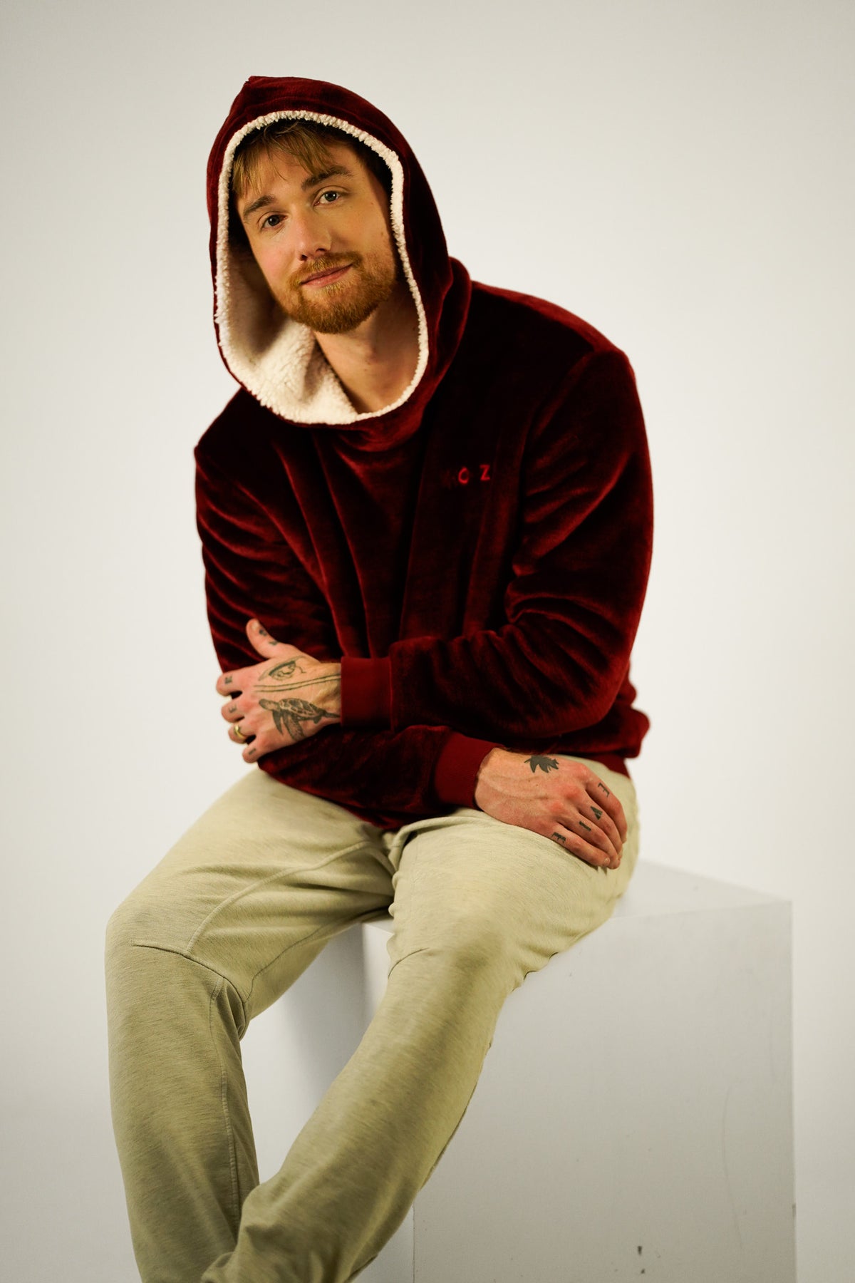 Red KO●Z Hoodie
